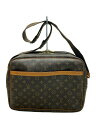 【中古】LOUIS VUITTON◆リポーターGM_モノグラム・キャンバス_BRW/PVC/BRW【バッグ】