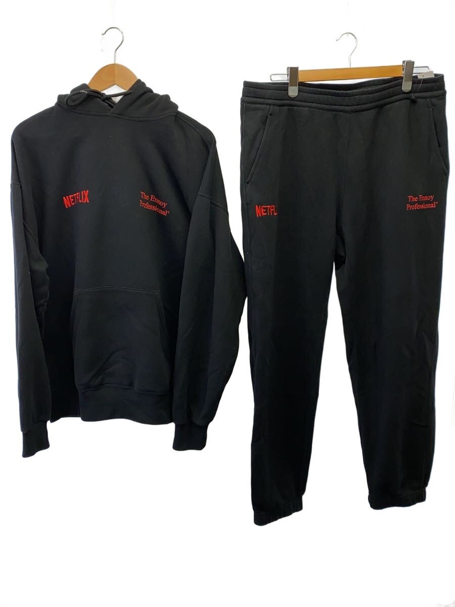 the ennoy professional◆the ennoy professionaセットアップ/XXL/コットン/BLK/無地/AW23BRENCT02N