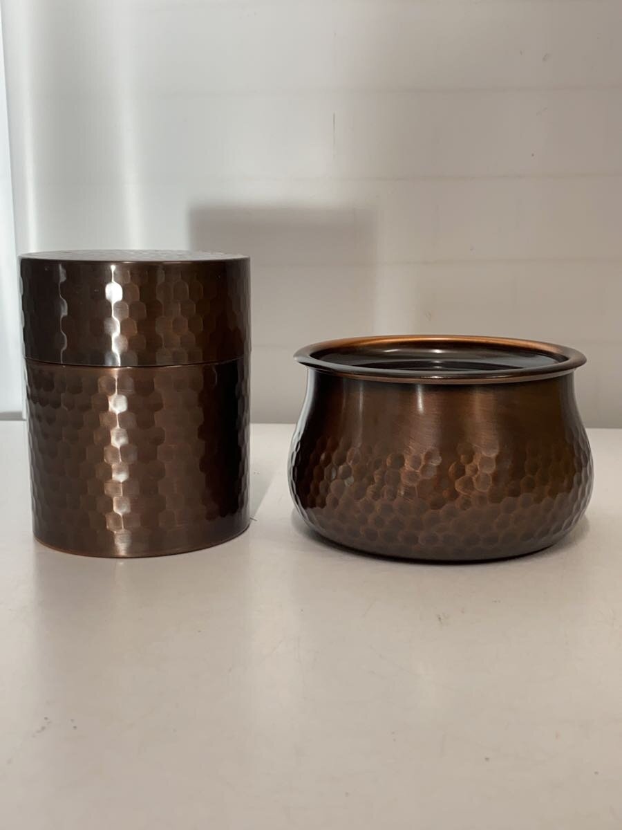 【中古】お茶の間揃/純銅製/和食器その他/3点セット/BRW【キッチン用品】
