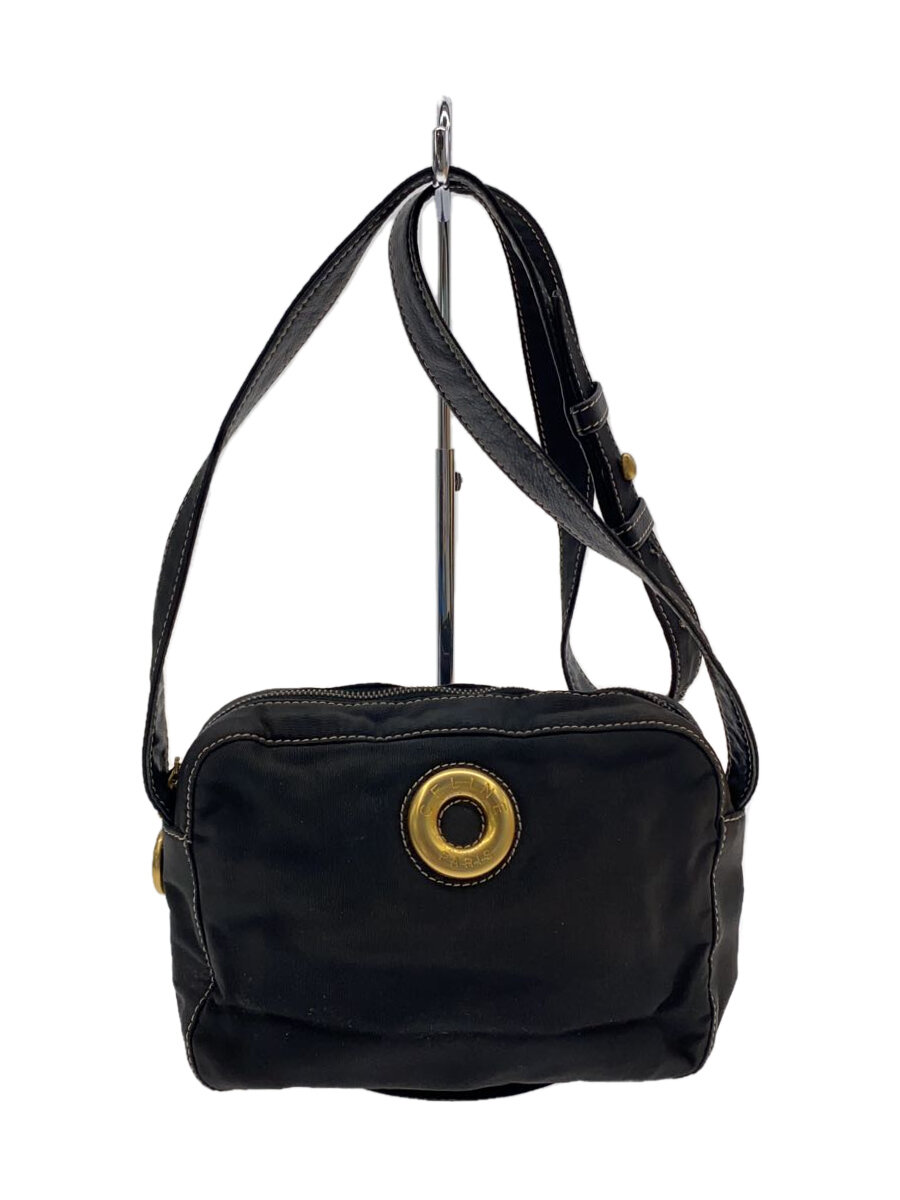 Rakuten - 【中古】CELINE◆ショルダーバッグ/ナイロン/BLK/無地【バッグ】