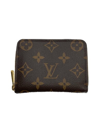 【中古】LOUIS VUITTON◆ジッピー・コインパース_モノグラム・キャンバス_BRW/PVC/ブラウン/総柄/レディース【服飾雑貨他】 【中古】LOUIS VUITTON◆ジッピー・コインパース_モノグラム・キャンバス_BRW/PVC/ブラウン/総柄/レディース【服飾雑貨他】