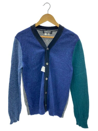 【中古】COMME des GARCONS HOMME DEUX◆カーディガン(厚手)/S/ウール/マルチカラー/無地【メンズウェア】 【中古】COMME des GARCONS HOMME DEUX◆カーディガン(厚手)/S/ウール/マルチカラー/無地【メンズウェア】