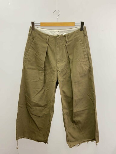 【中古】saby◆ボトム/3/コットン/KHK/無地/20A-031813【メンズウェア】 【中古】saby◆ボトム/3/コットン/KHK/無地/20A-031813【メンズウェア】