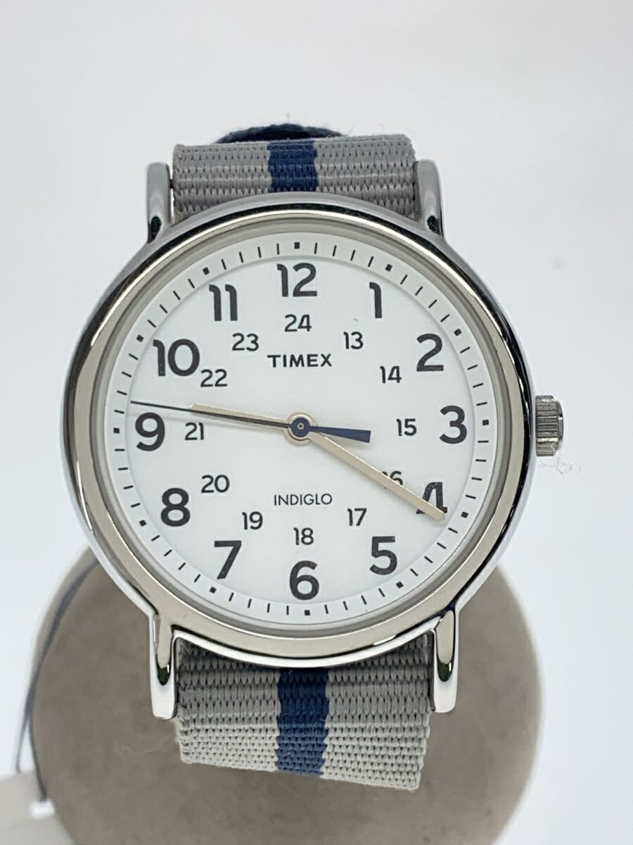 【中古】TIMEX◆クォーツ腕時計/アナ