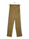 【中古】PLEATS PLEASE ISSEY MIYAKE◆ボトム/1/ポリエステル/BEG/PP92-JF041【レディースウェア】