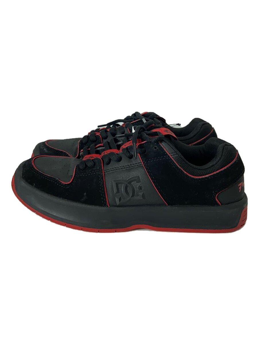【中古】DC SHOES◆ローカットスニーカー/27cm/BLK/ADYS100728//【シューズ】