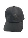 【中古】N21(numero ventuno)◆P20EN1M/キャップ/FREE/コットン/BLK/無地/メンズ【服飾雑貨他】