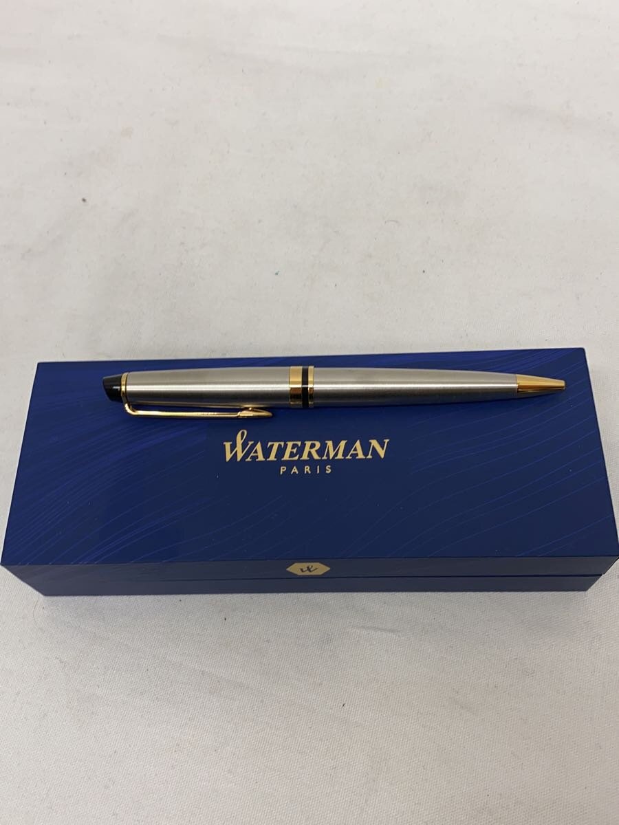 【中古】WATERMAN◆エキスパート/ボールペン文具/SLV//【インテリア小物・日用雑貨】
