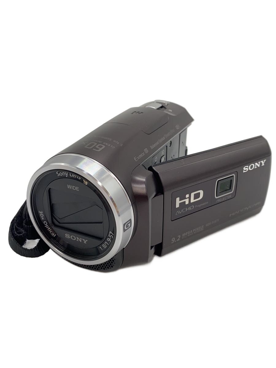  DVD - 【中古】SONY◆ビデオカメラ HDR-PJ675 (T) [ボルドーブラウン]【カメラ】