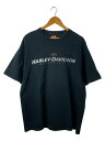 【中古】HARLEY DAVIDSON◆Tシャツ/XL/コットン/BLK【メンズウェア】(4)