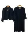 【中古】NINA RICCI◆セットアップ/--/ポリエステル/BLK/1708390-91【レディースウェア】