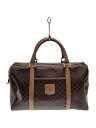 【中古】CELINE◆ボストンバッグ/PVC/BRW/総柄【バッグ】