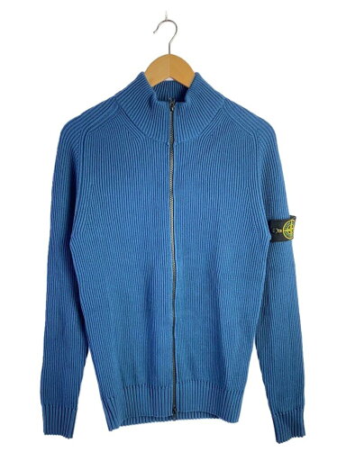 【中古】STONE ISLAND◆ドライバーズニット/L/ウール/NVY/6715528C2【メンズウェア】 【中古】STONE ISLAND◆ドライバーズニット/L/ウール/NVY/6715528C2【メンズウェア】