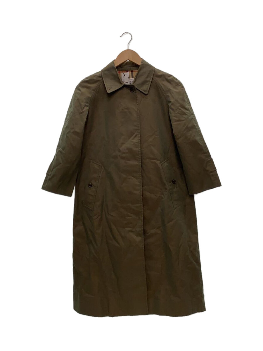 【中古】BURBERRYS◆ステンカラーコート/--/FD080-039-79/バルマカーンコート/玉虫色【レディースウェア】