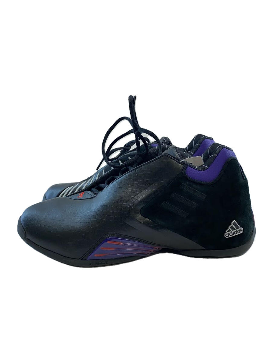 【中古】adidas◆T-MAC 3 RESTOMOD_T-マック 3 レストモッド/28.5cm/ブラック【シューズ】