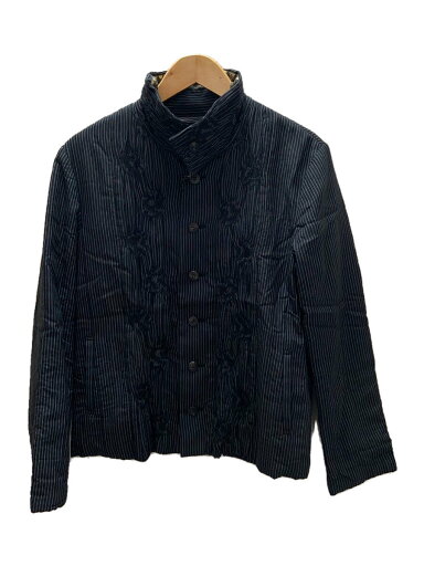 【中古】HaaT◆ジャケット/3/--/BLK/ストライプ/HA33FD595//【レディースウェア】 【中古】HaaT◆ジャケット/3/--/BLK/ストライプ/HA33FD595//【レディースウェア】