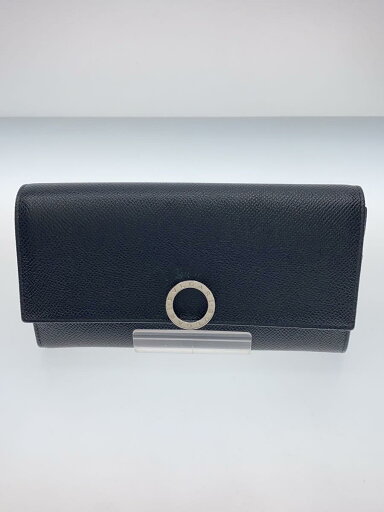 【中古】BVLGARI◆ラージウォレット/長財布/レザー/BLK/無地/メンズ/コインケース汚れ【服飾雑貨他】 【中古】BVLGARI◆ラージウォレット/長財布/レザー/BLK/無地/メンズ/コインケース汚れ【服飾雑貨他】