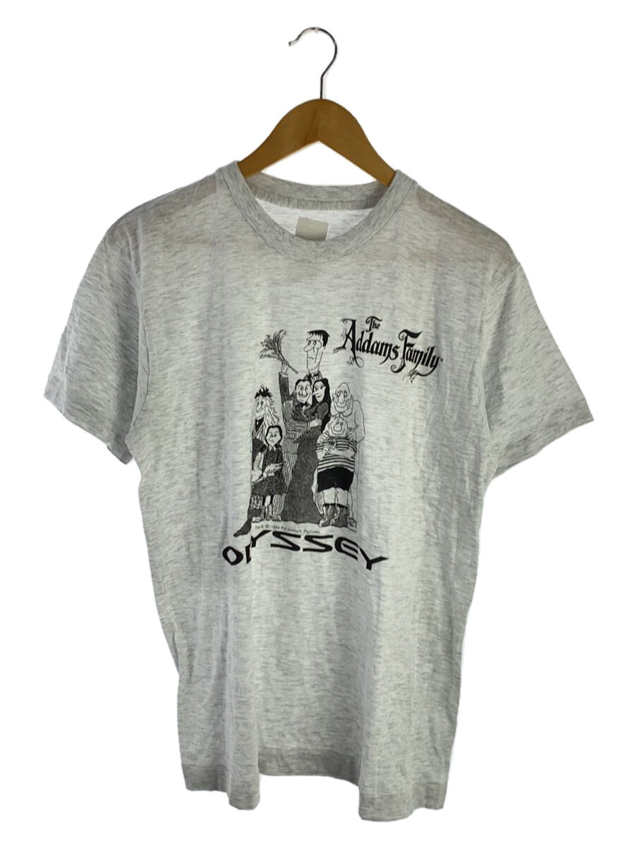 【中古】Addams family/ODYSSEY/1994/プリントTシャツ/グレー【メンズウェア】