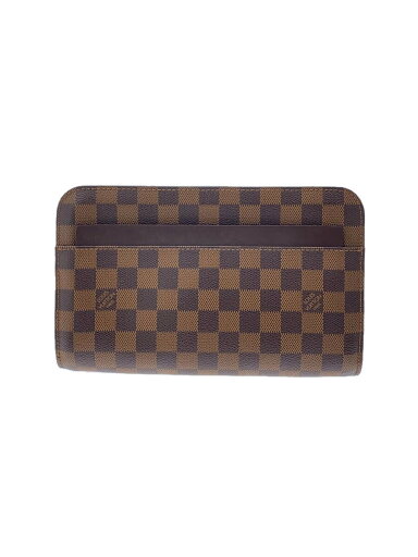 【中古】LOUIS VUITTON◆サンルイ_ダミエ・エベヌ_BRW/PVC/BRW【バッグ】 【中古】LOUIS VUITTON◆サンルイ_ダミエ・エベヌ_BRW/PVC/BRW【バッグ】