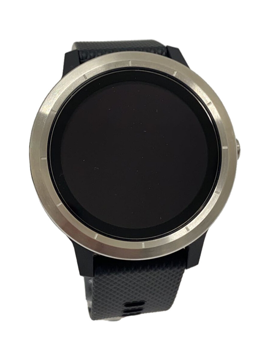 【中古】GARMIN◆スマートウォッチ/デジタル/BLK/VIVOACTIVE 3//【服飾雑貨他】
