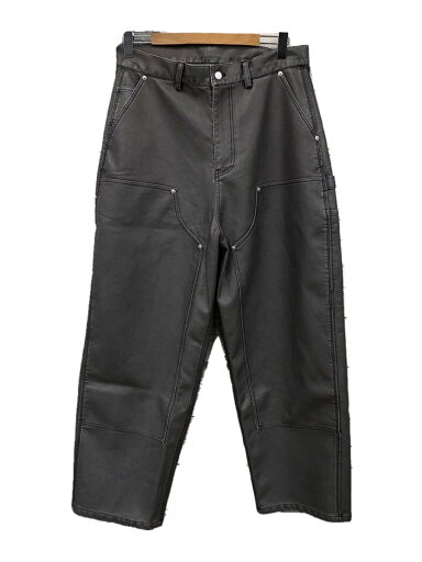 【中古】WHITELAND BLACKBURN◆PU DOUBLE KEE PANTS/ダブルニーパンツ/FREE/グレー/24A-PTL343-WL【メンズウェア】 【中古】WHITELAND BLACKBURN◆PU DOUBLE KEE PANTS/ダブルニーパンツ/FREE/グレー/24A-PTL343-WL【メンズウェア】