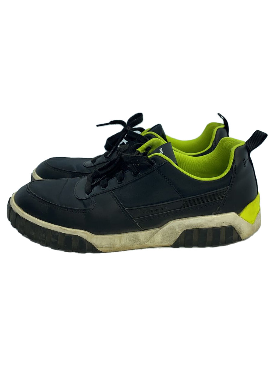 【中古】DIESEL◆ローカットスニーカー/28cm/ブラック/Y02078/使用感有り/ディーゼル//【シューズ】