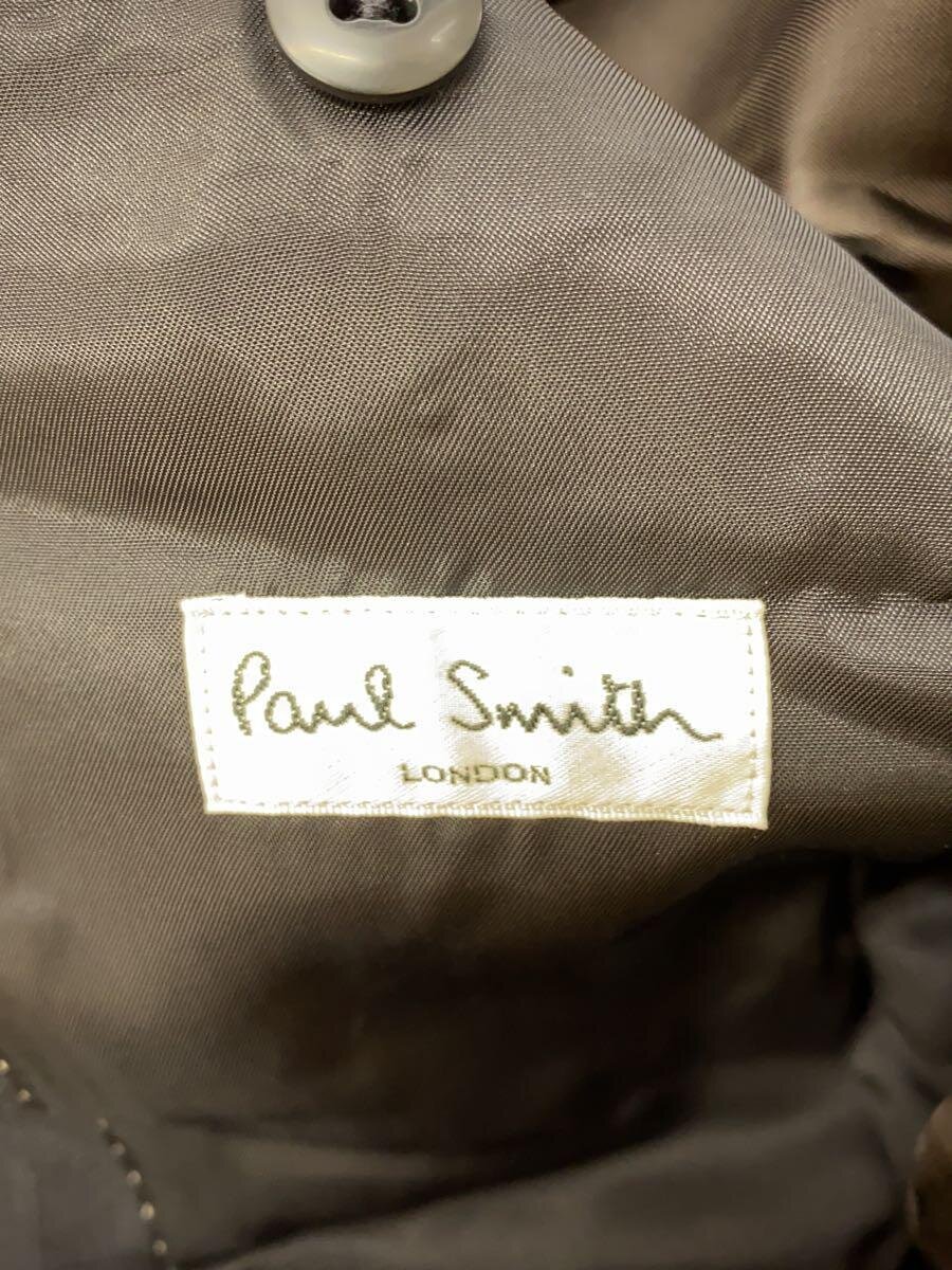 【中古】Paul Smith◆セットアップ/Zegna/M/ウール/BLK/ストライプ/SS-ST-41995【メンズウェア】