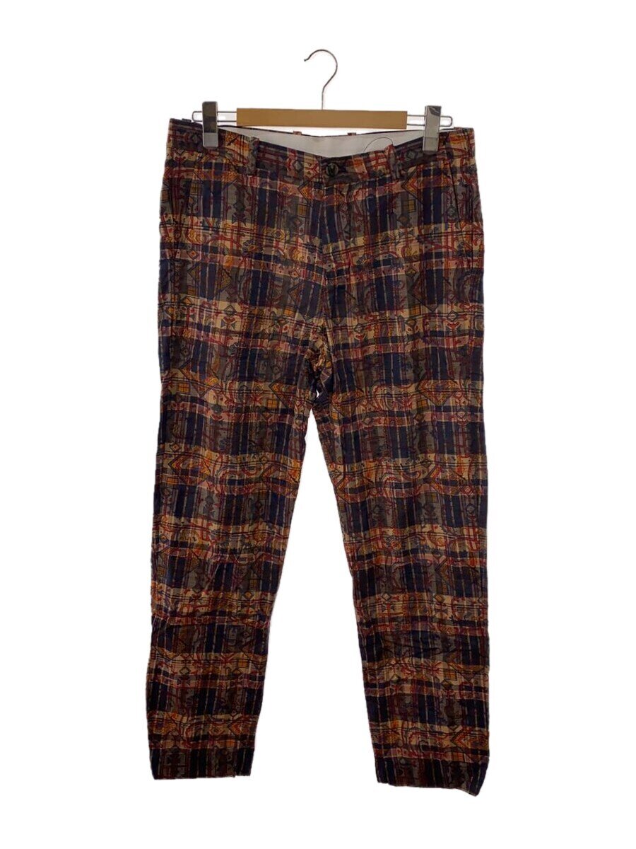 【中古】BROOKS BROTHERS◆ボトム/32/コットン/マルチカラー/チェック/100207782【メンズウェア】