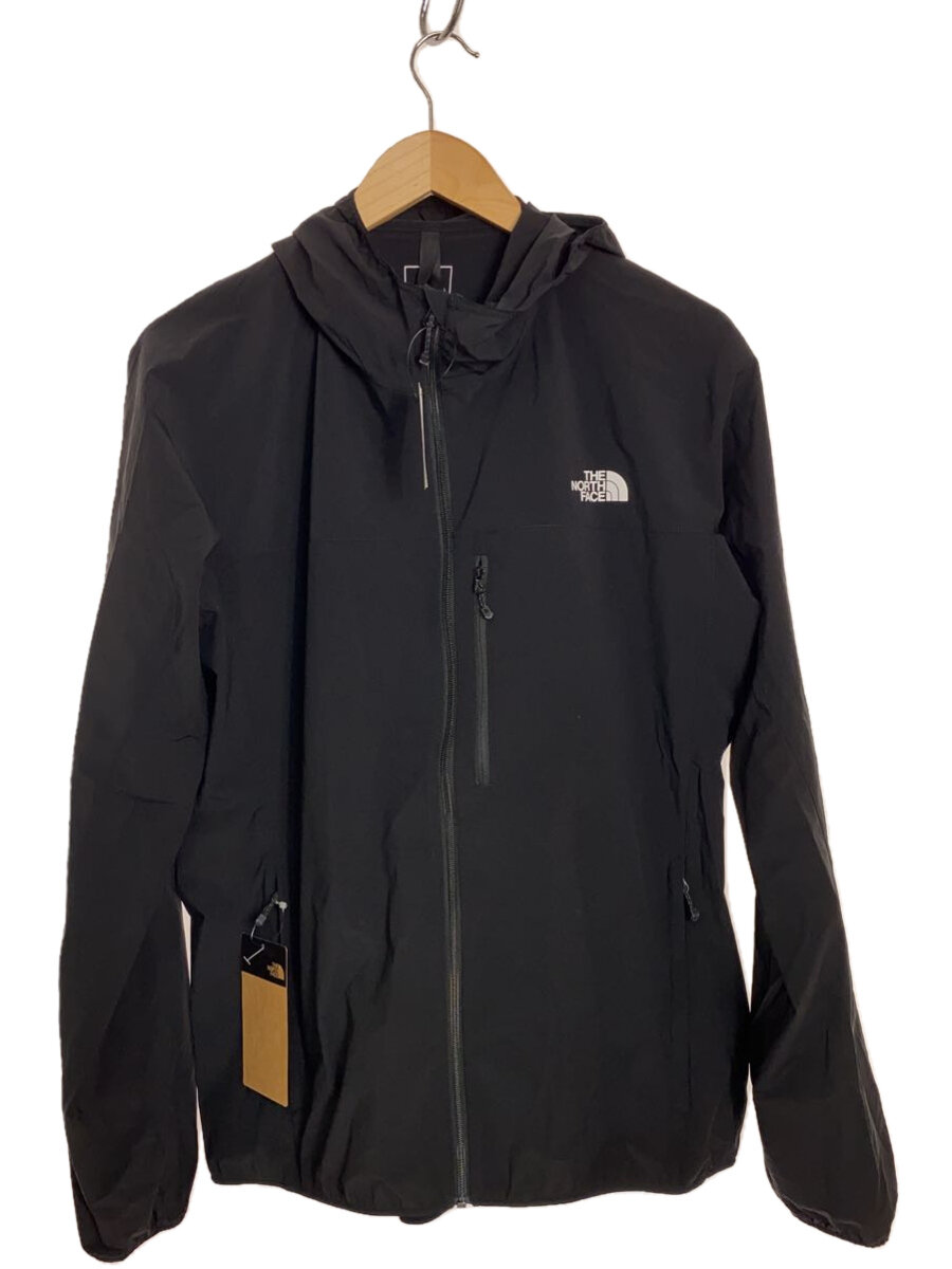 【中古】THE NORTH FACE◆MOUNTAIN SOFTSHELL HOODIE_マウンテンソフトシェルフーディ/XL/ナイロン/BLK【メンズウェア】