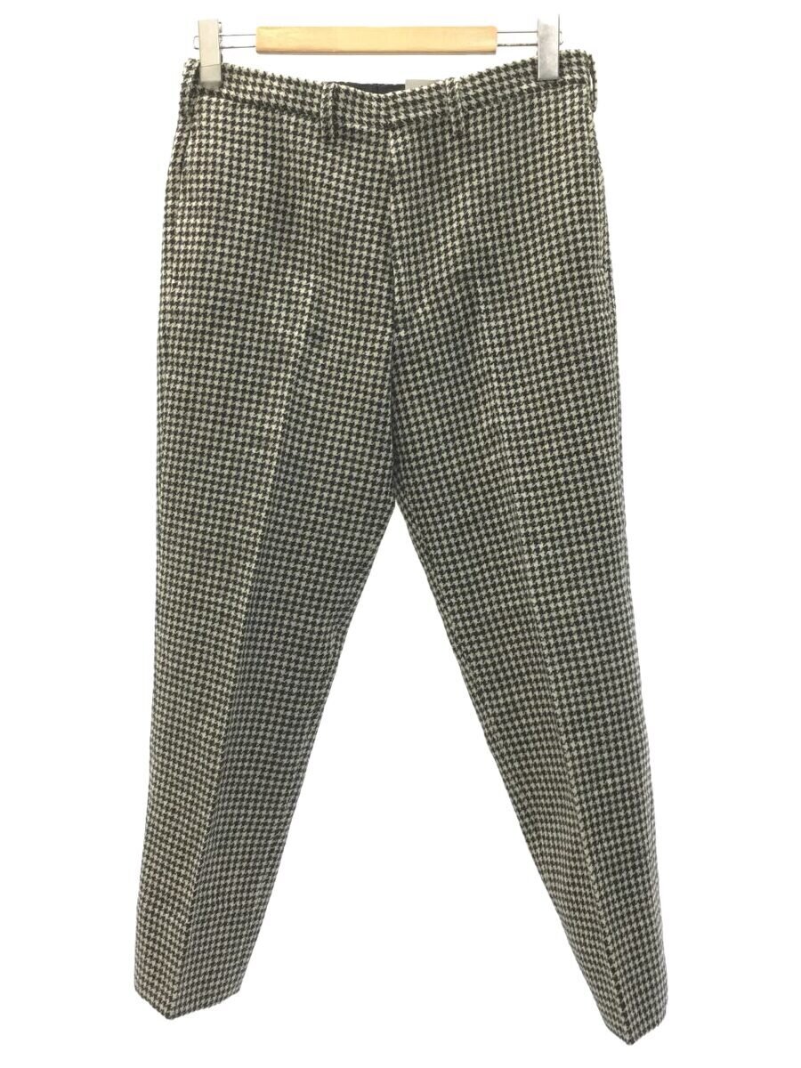 【中古】ANATOMICA◆TRIM STEM PANTS HOUNDSTOOTH/ボトム/33/ウール/千鳥格子/530-572-22【メンズウェア】