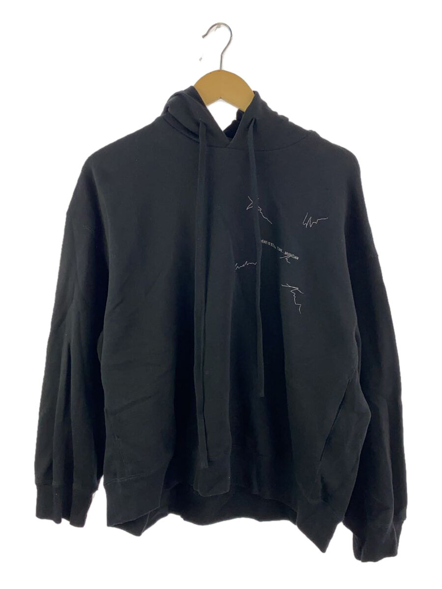 【中古】LAD MUSICIAN◆パーカー/42/コットン/BLK/2220-605【メンズウェア】