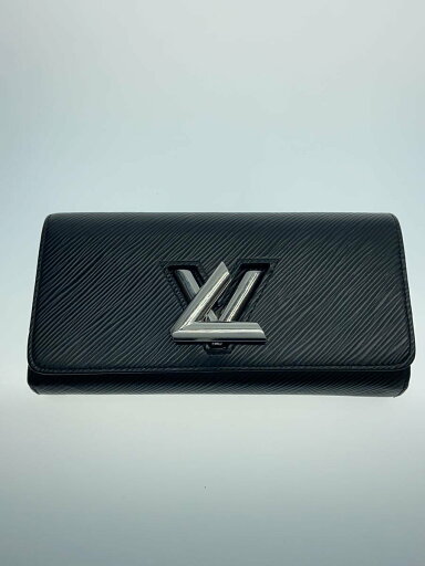 【中古】LOUIS VUITTON◆ポルト・フォイユ・ツイスト_エピ_BLK/牛革/BLK/レディース【服飾雑貨他】 【中古】LOUIS VUITTON◆ポルト・フォイユ・ツイスト_エピ_BLK/牛革/BLK/レディース【服飾雑貨他】