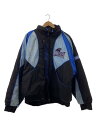 【中古】NFL◆carolina panthers/ジャケット/XL/ナイロン/BLK【メンズウェア】