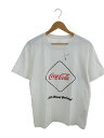 【中古】F.C.R.B.(F.C.Real Bristol)◆COCA-COLA EMBLEM TEE(コカコーラエンブレムTシャツ)/L/コットン/WHT/FCRB-200021【メンズウェア】