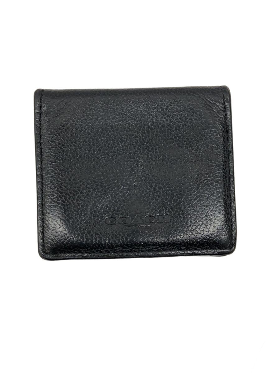 Clothing Accessories (Caps, Ties, Belts) - 【中古】COACH◆コインケース/レザー/BLK/メンズ/G2044【服飾雑貨他】