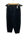 【中古】ROBE de PEAU◆ボトム/FREE/コーデュロイ/BLK/無地【レディースウェア】