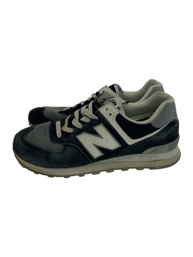 【中古】NEW BALANCE◆U574/ブラック/26cm/BLK【シューズ】 【中古】NEW BALANCE◆U574/ブラック/26cm/BLK【シューズ】