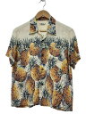【中古】SUN SURF◆アロハシャツ/S/レーヨン/WHT/総柄/SS36441【メンズウェア】(4)