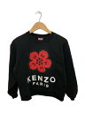 【中古】KENZO◆スウェット/S/コットン/BLK/FE62SW1604WT/BOKE FLOWER【レディースウェア】(4)
