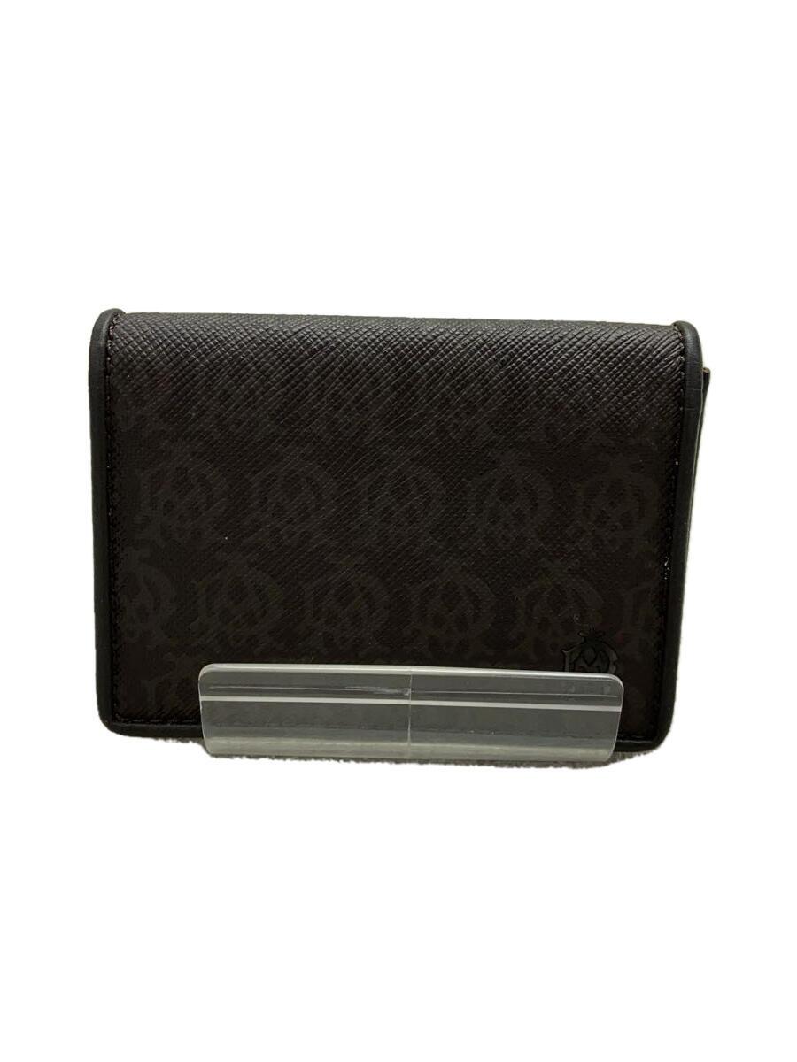 【中古】dunhill◆カードケース/PVC/BRW