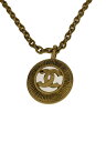【中古】CHANEL◆ネックレス/--/GLD/トップ有/レディース【服飾雑貨他】