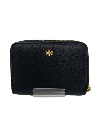 【中古】TORY BURCH◆コインケース/レザー/ブラック/黒/無地/レディース/ロゴ/財布/【服飾雑貨他】 【中古】TORY BURCH◆コインケース/レザー/ブラック/黒/無地/レディース/ロゴ/財布/【服飾雑貨他】