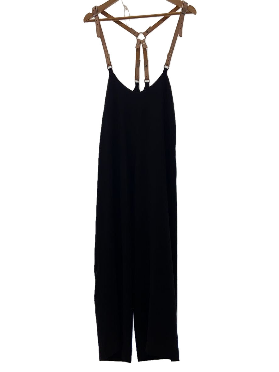 【中古】AMERI◆MEDI DADDY SUSPENDER PANTS/FREE/ポリエステル/BLK/0291830440【レディースウェア】