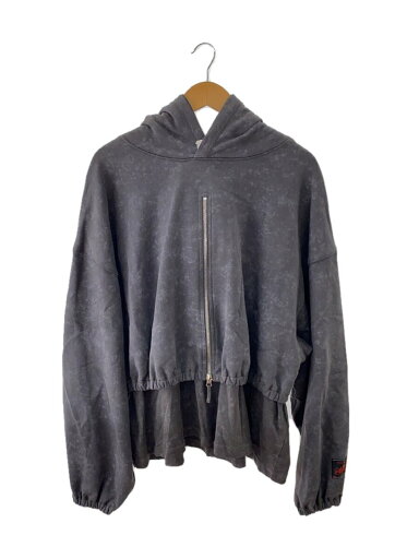 【中古】SYUMAN./Layerd double-Hoodie/パーカー/1/コットン/GRY【メンズウェア】 【中古】SYUMAN./Layerd double-Hoodie/パーカー/1/コットン/GRY【メンズウェア】