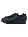 【中古】adidas◆オリジナルス/SUPER STAR FOUNDATION/スーパースターファンデーション/ブラック/AF5666【シューズ】