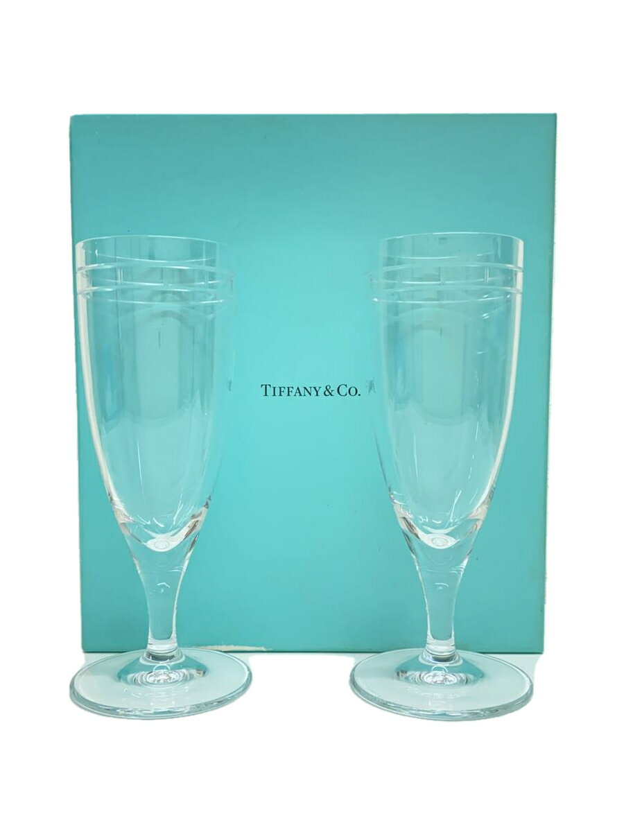 【中古】TIFFANY&Co.◆グラス/2点セット/CLR【キッチン用品】