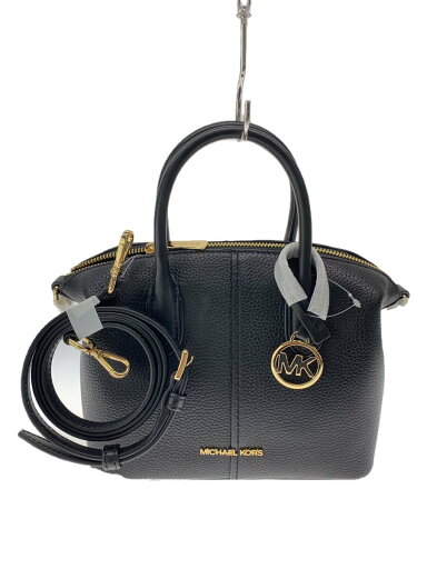 【中古】MICHAEL KORS◆ショルダーバッグ/レザー/BLK/無地/35S4G4FS1L【バッグ】 【中古】MICHAEL KORS◆ショルダーバッグ/レザー/BLK/無地/35S4G4FS1L【バッグ】