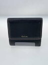 【中古】Paul Smith◆3つ折り財布/レザー/BLK/レディース//【服飾雑貨他】