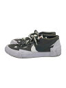 【中古】NIKE◆BLAZER LOW X SACAI_ブレーザー ロー X SACAI/27.5cm/GRY【シューズ】(4)