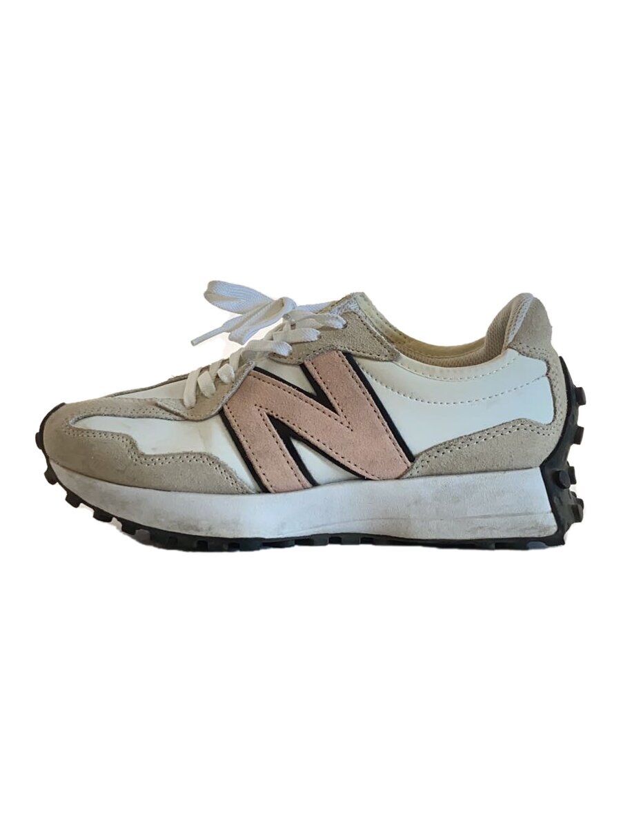 【中古】NEW BALANCE◆ローカットスニーカー/23.5cm/WHT/WS327LR【シューズ】
